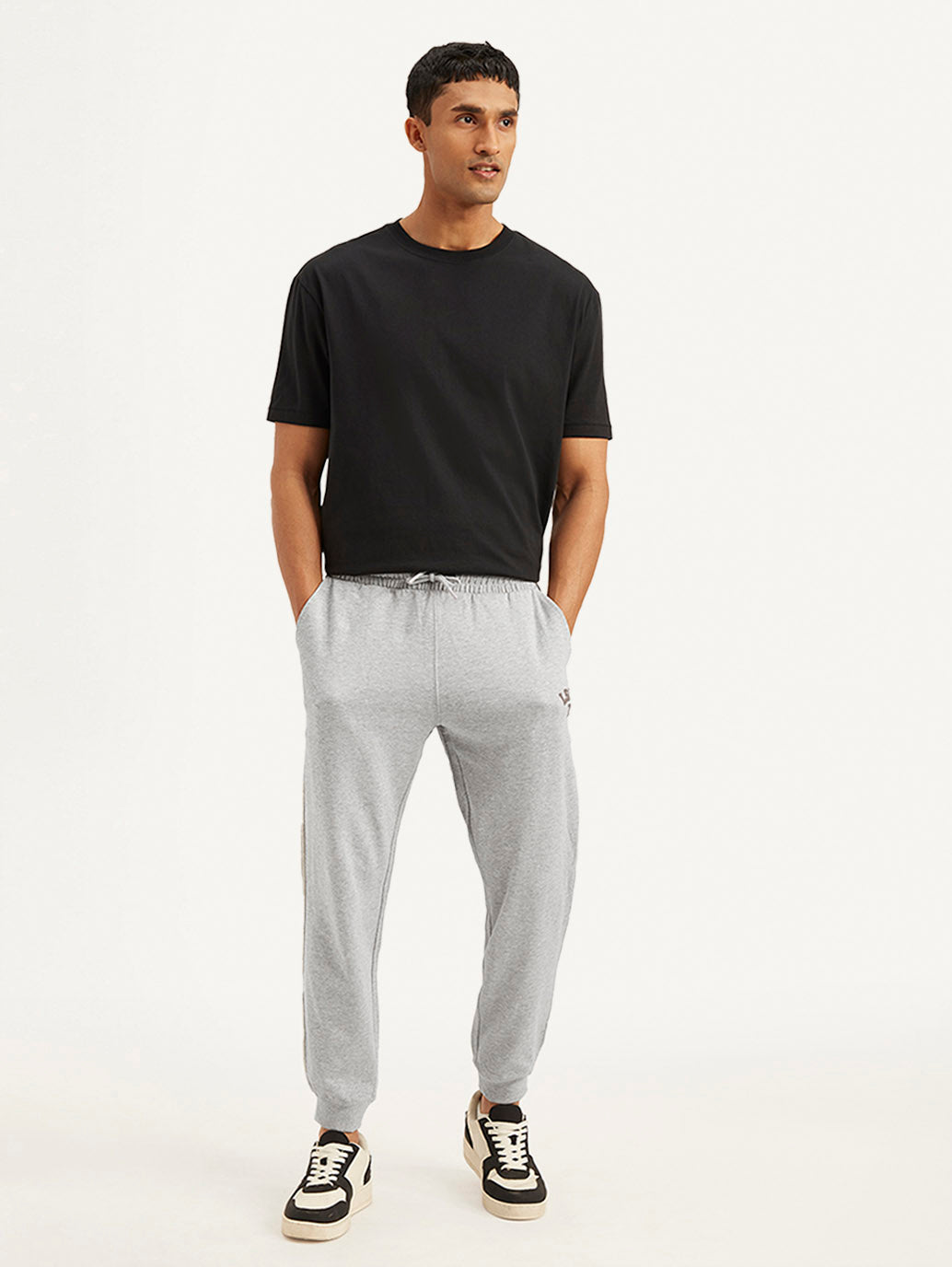 Men's Grey Solid Utility Joggers - fd8f8548-4fe4-4166-8954-3b3a61e55c2b View
