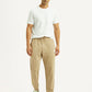 Men's Beige Solid Utility Joggers - Styleshot View