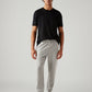 Men's Light Grey Mid Rise Joggers - Styleshot View