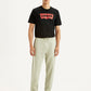 Men's Light Green Regular Fit Mid Rise Joggers - Front View