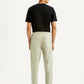 Men's Light Green Regular Fit Mid Rise Joggers - Back View