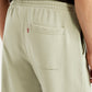 Men's Light Green Regular Fit Mid Rise Joggers - Detail View