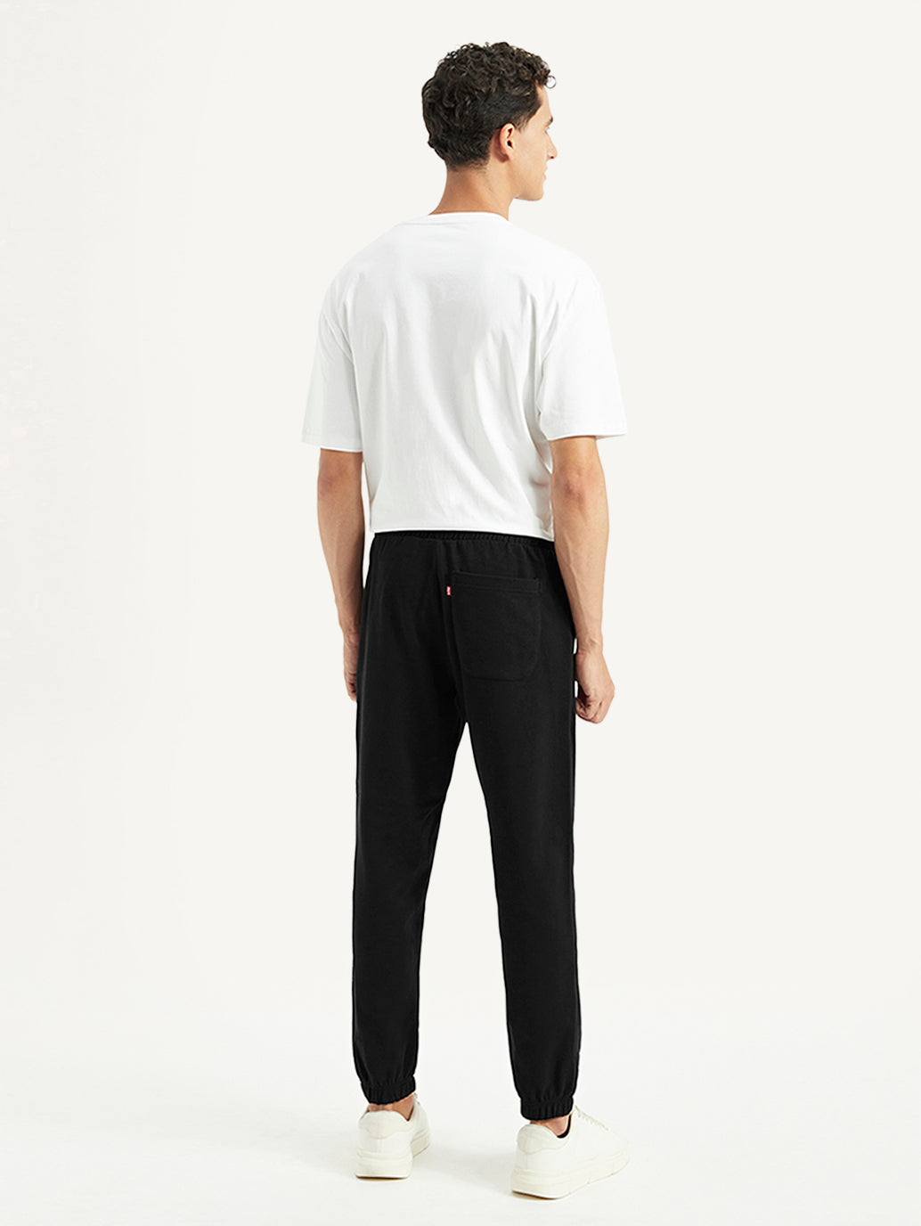 Men's Black Solid Utility Joggers - fa4e71a6-5abd-4cc3-9990-175fbf892897 View