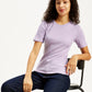 Women's Solid Regular Fit T-Shirt - efa30fa8-a1d2-4b60-a09d-4a87d4b608f2 View