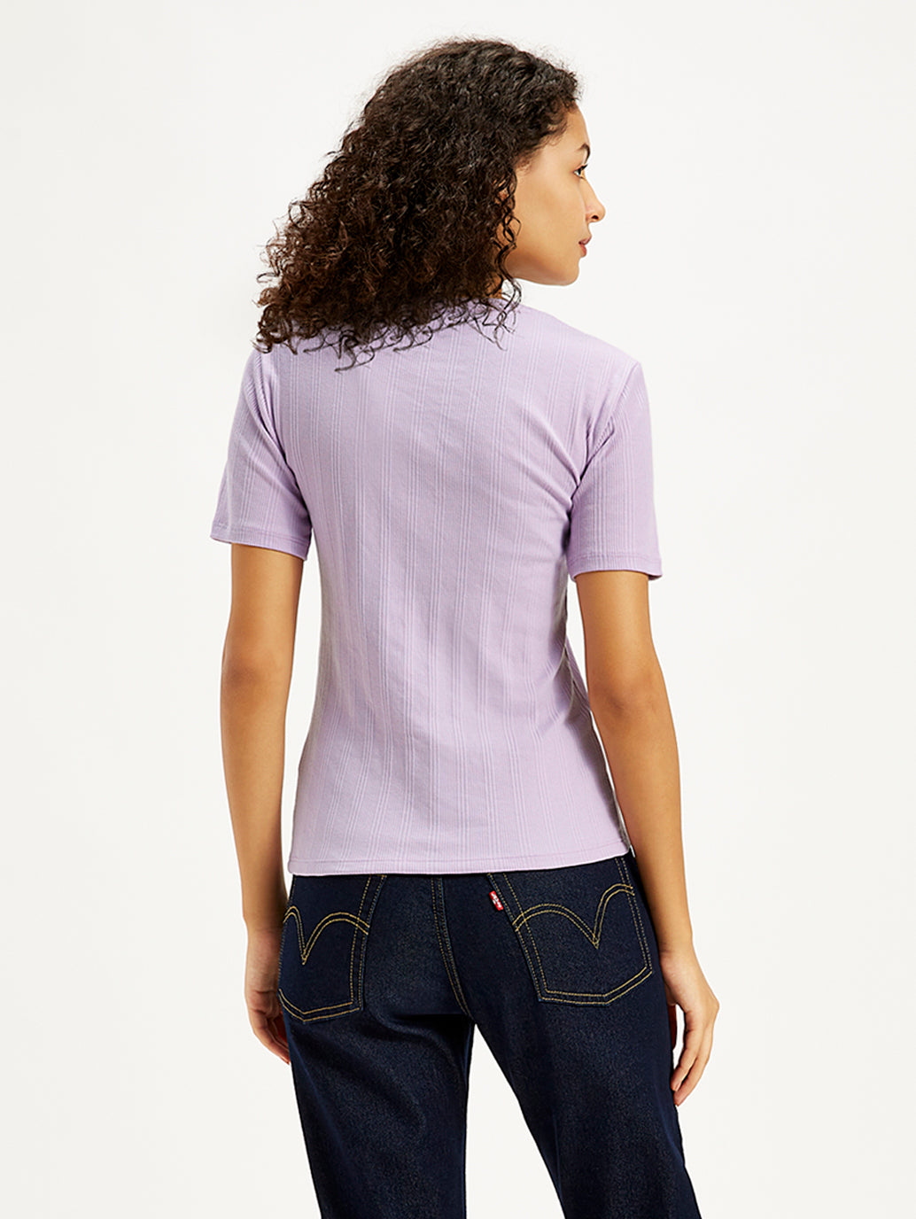 Women's Solid Regular Fit T-Shirt - c2c6a584-1e8c-4fcf-be46-4f588a882232 View
