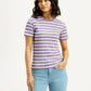 Women's Striped Slim Fit T-shirt - Styleshot View