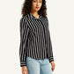 Women's Striped Regular Fit Shirt - 20 View