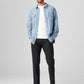 Men's Black Regular Fit Chinos - 1 View