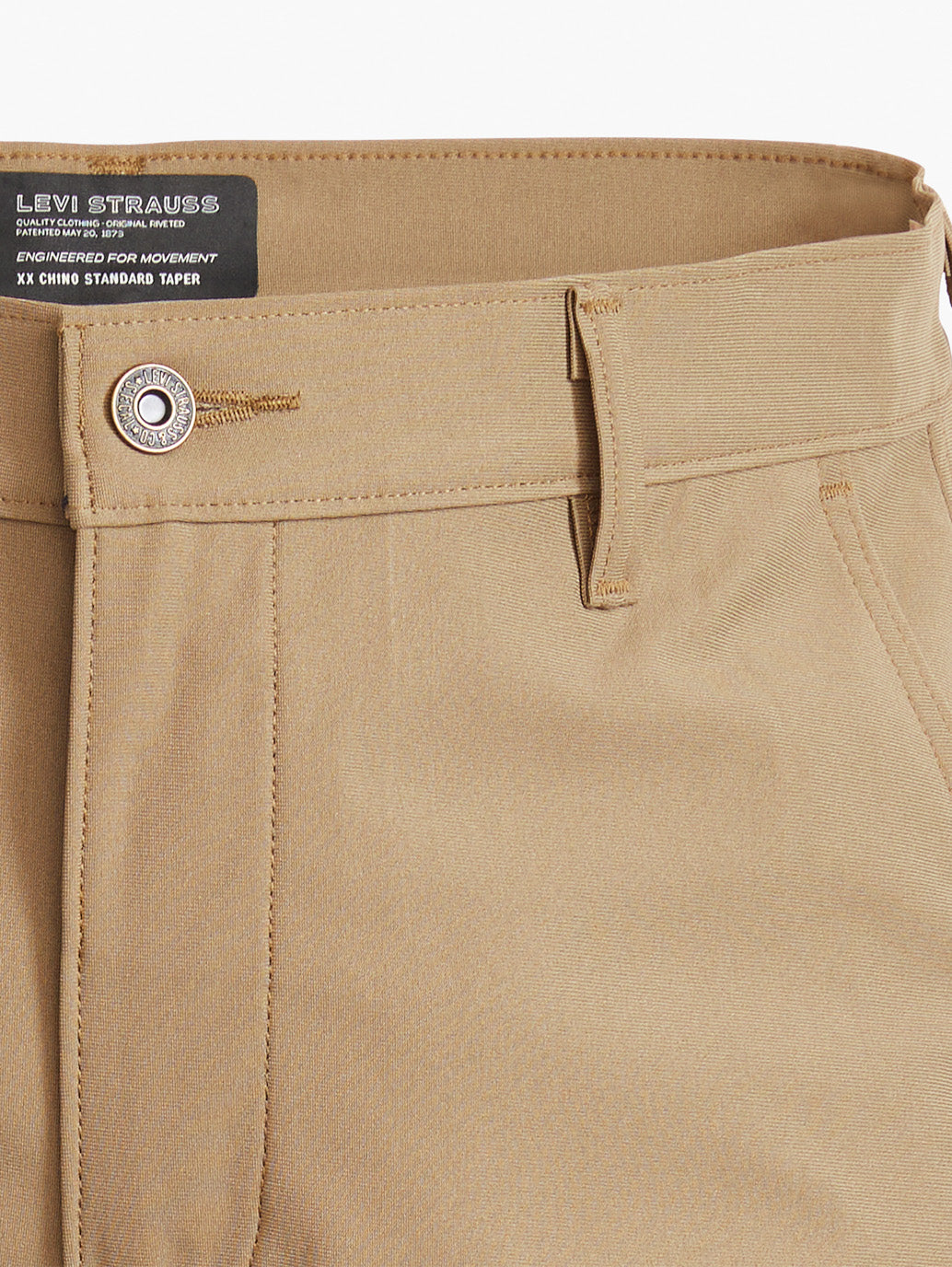 Men's Brown Regular Fit Chinos - 324eb3e0-3f3a-46e7-a381-c5c91306c489 View