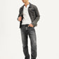 Men's 541 Grey Athletic Tapered Fit Mid Rise Jeans - Styleshot View