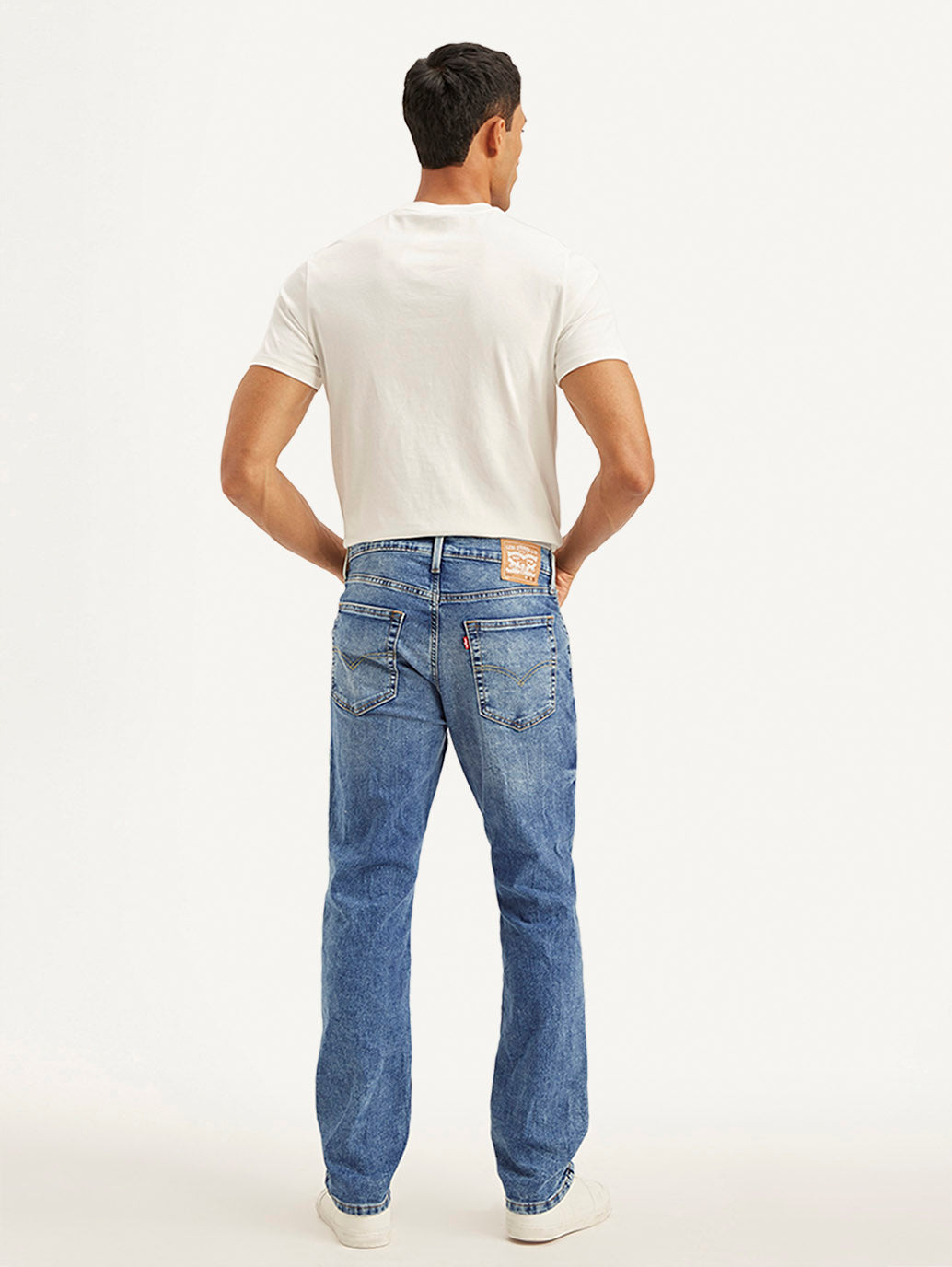 Men's 541 Blue Athletic Tapered Fit Mid Rise Jeans - d869a0a4-0d46-4329-8f9c-e1080a87074b View