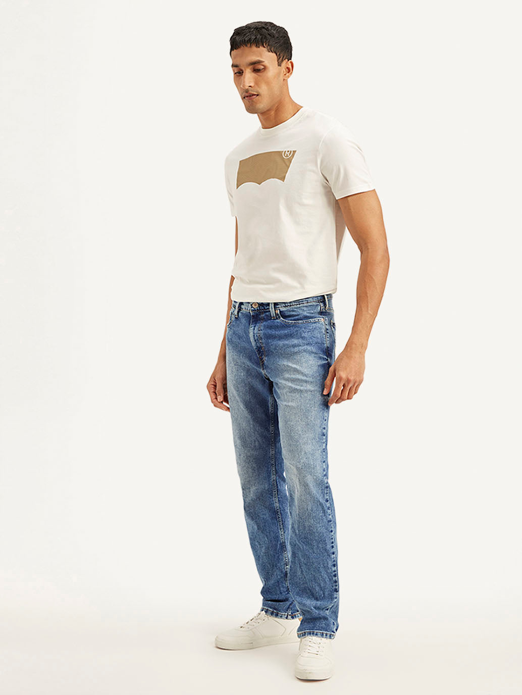 Men's 541 Blue Athletic Tapered Fit Mid Rise Jeans - 77ce906d-63a4-49aa-a921-7c6bf88ae34a View