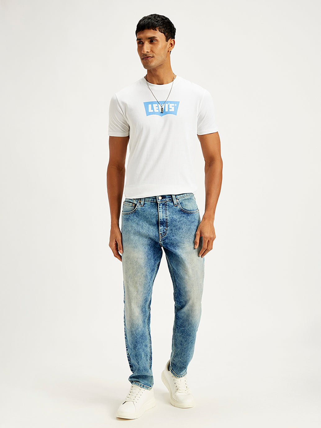 Men's 550'92 Blue Loose Fit Mid Rise Jeans - 4eeb9093-f0d3-4db2-ad08-5524ecbf0098 View