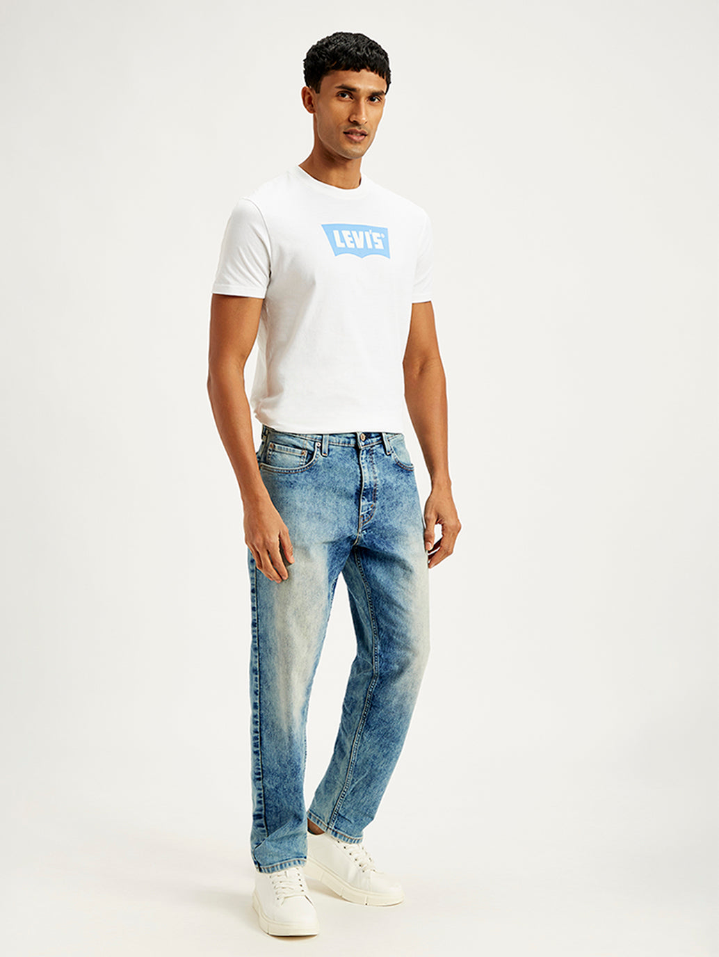 Men's 550'92 Blue Loose Fit Mid Rise Jeans - d21505bd-0f89-4006-abba-28eb41b8b46d View
