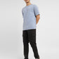 Men's Black Loose Fit Cargo Trousers - StyleShot View