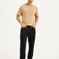 Men's Black Straight Fit Cargo Trousers - 20 View