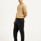 Men's Black Straight Fit Cargo Trousers - 20 View