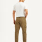 Men's Khaki Straight Fit Cargo Trousers - 20 View