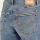 Women's 94 Blue Baggy Fit Mid Rise Jeans - Detail View
