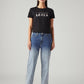 Women's 94 Light Blue Baggy Fit Mid Rise Jeans - Front View