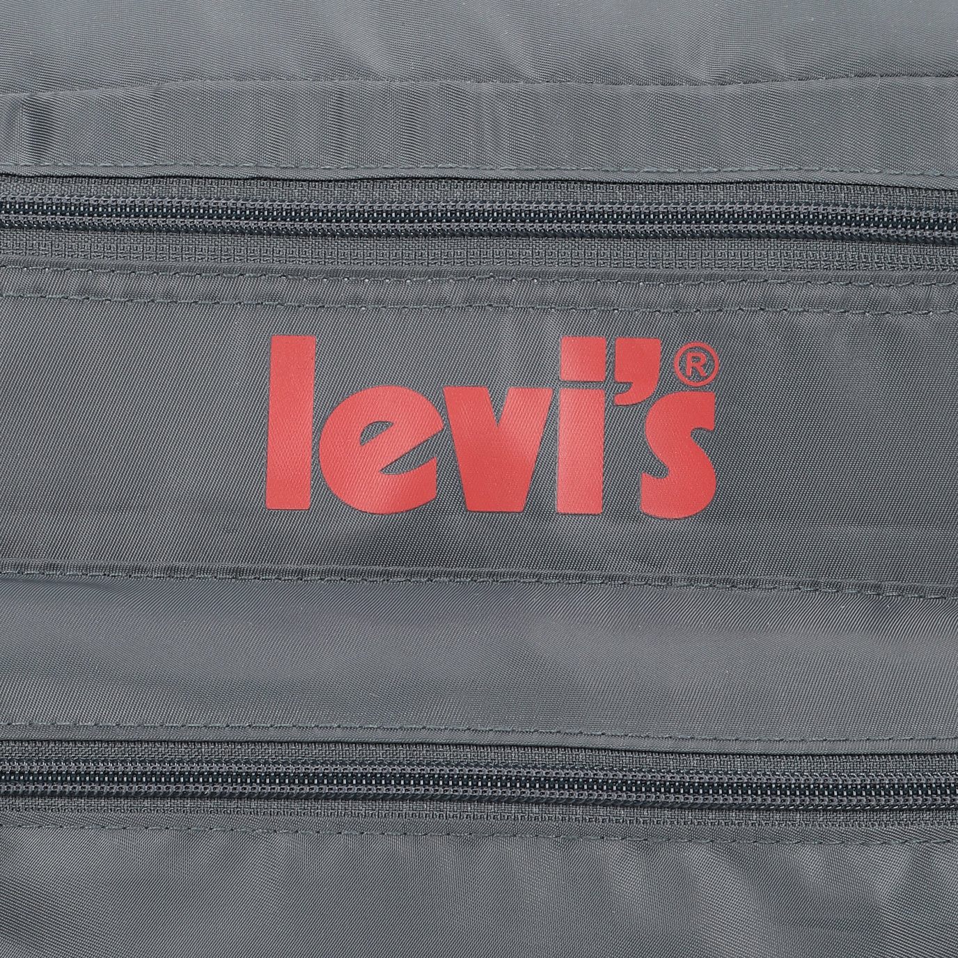 Men's Grey Solid Rucksack - FrontDetail View