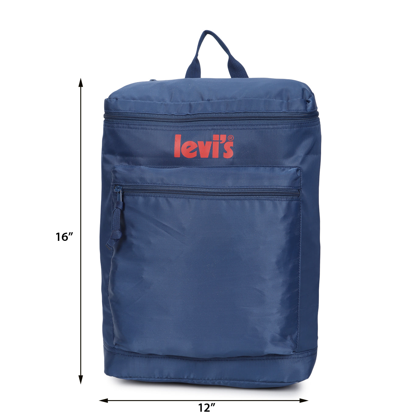 Men's Navy Solid Rucksack - 5cfe8de0-0bb2-45e3-a882-129b245bda71 View