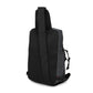 Men's Charcoal Grey Solid Crossbody Bag - a3aba085-1ee2-4783-9314-354ec20045f7 View