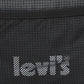 Men's Charcoal Grey Solid Crossbody Bag - FrontDetail View