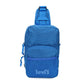Men's Blue Solid Crossbody Bag - 41972e93-ae0b-463e-b2c2-589cdfa5960a View