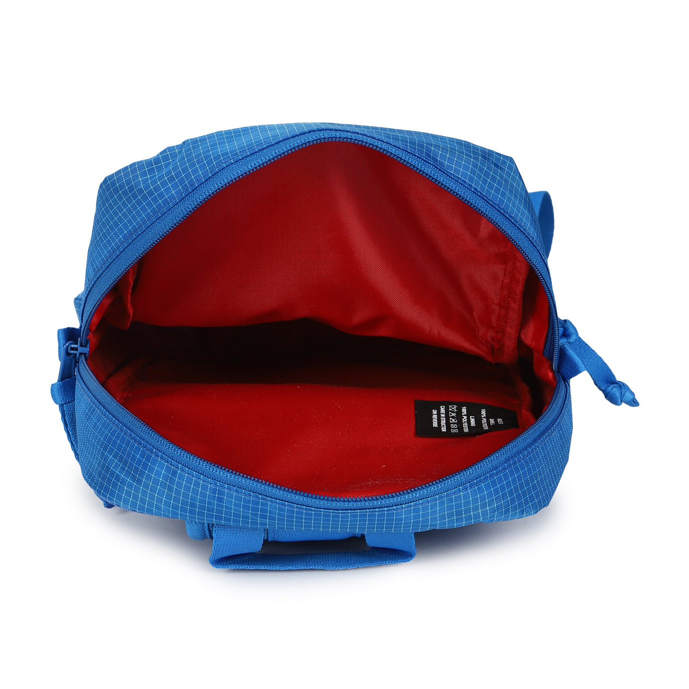 Men's Blue Solid Crossbody Bag - 038e2f33-35f2-411a-b08e-e545ca757b8d View