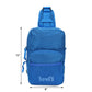 Men's Blue Solid Crossbody Bag - bc656d98-2758-42f0-b85f-da8e6322c9b7 View
