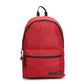 Men's Red Solid Backpack - b6d169bf-784b-4ca0-8890-92cc6b7d41ef View