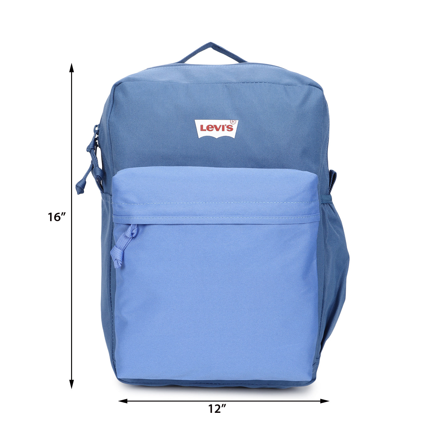 Men's Blue Colorblock Backpack - ab5a4d25-9600-4f79-8c7c-b90c5205735f View