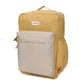 Men's Beige Colorblock Backpack - 6cf52acd-c648-4bb6-9320-69df50682f6e View