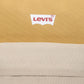 Men's Beige Colorblock Backpack - FrontDetail View