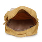 Men's Beige Colorblock Backpack - BackDetail View
