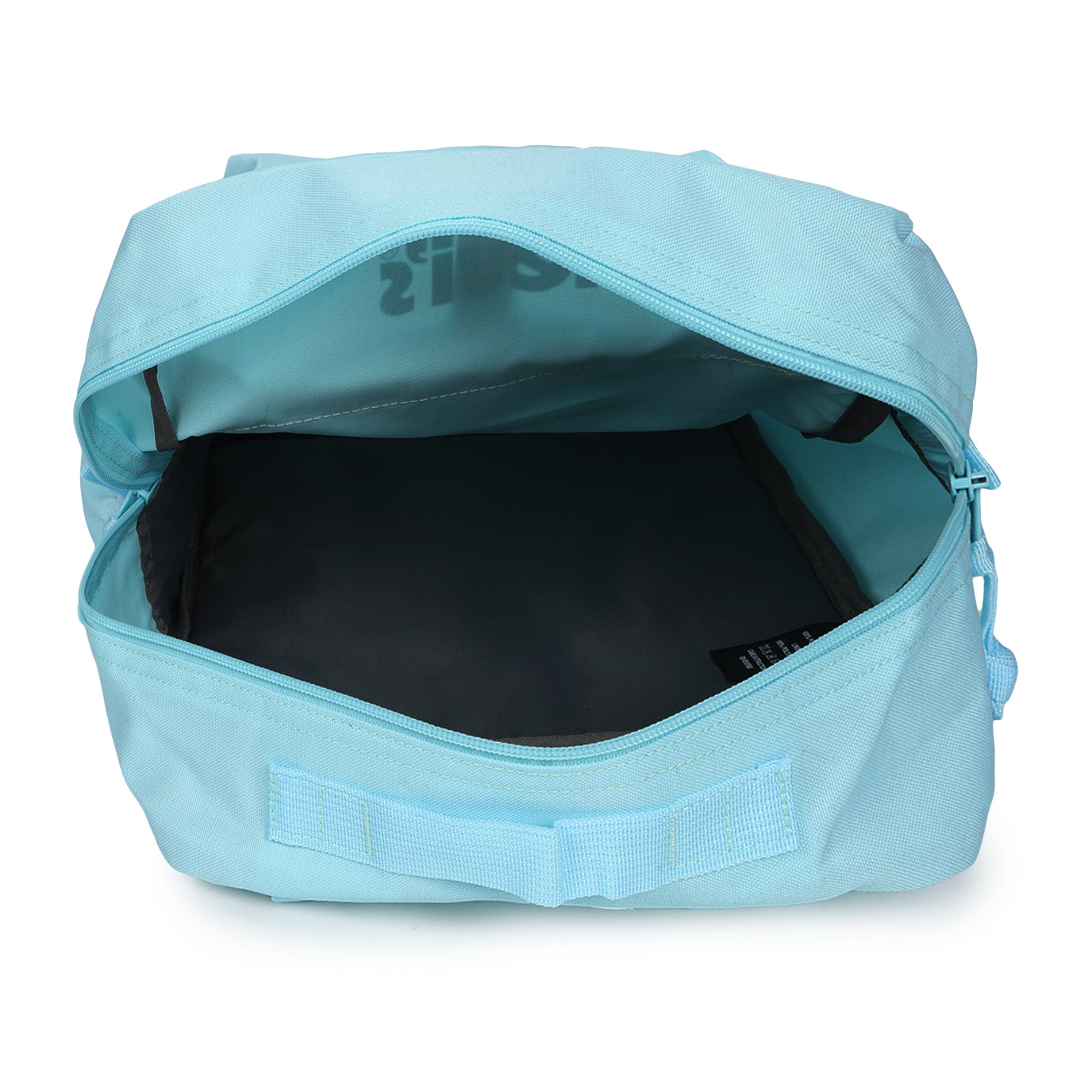 Men's Blue Solid Backpack - BackDetail View