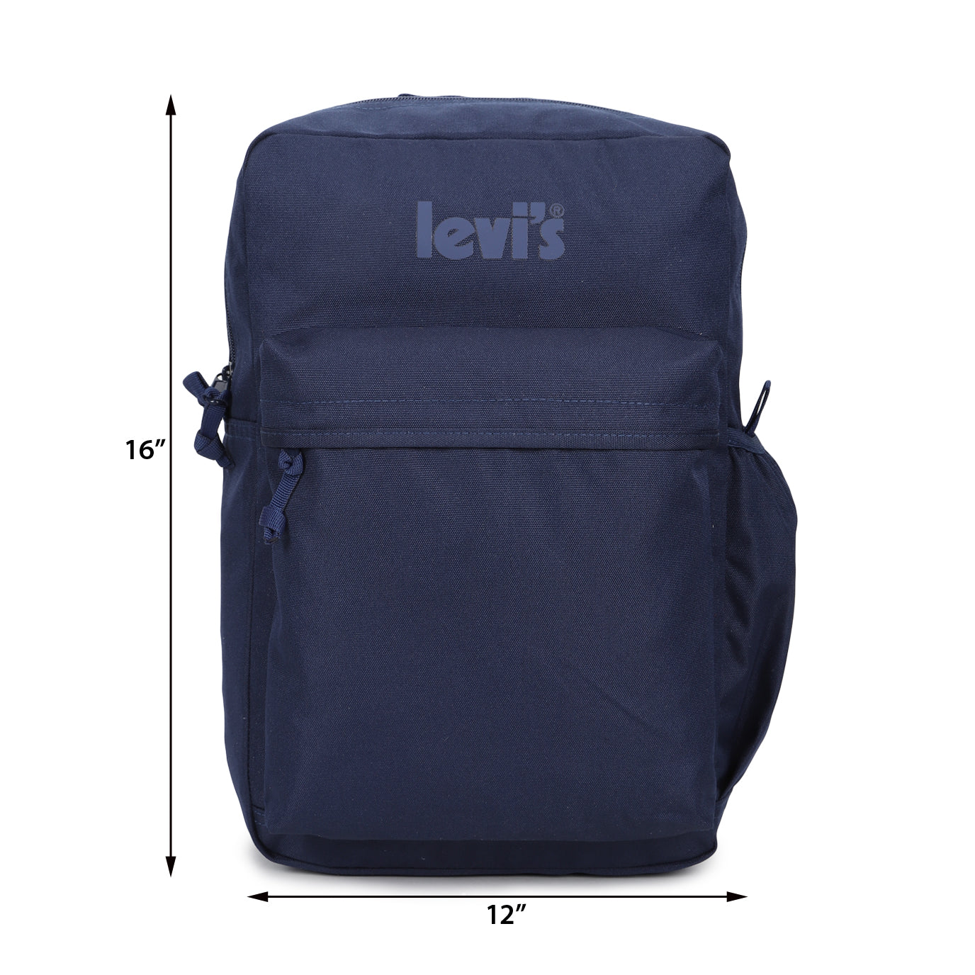 Men's Navy Solid Backpack - fe38204d-5337-49e7-80c4-8ebec7a7e1bc View