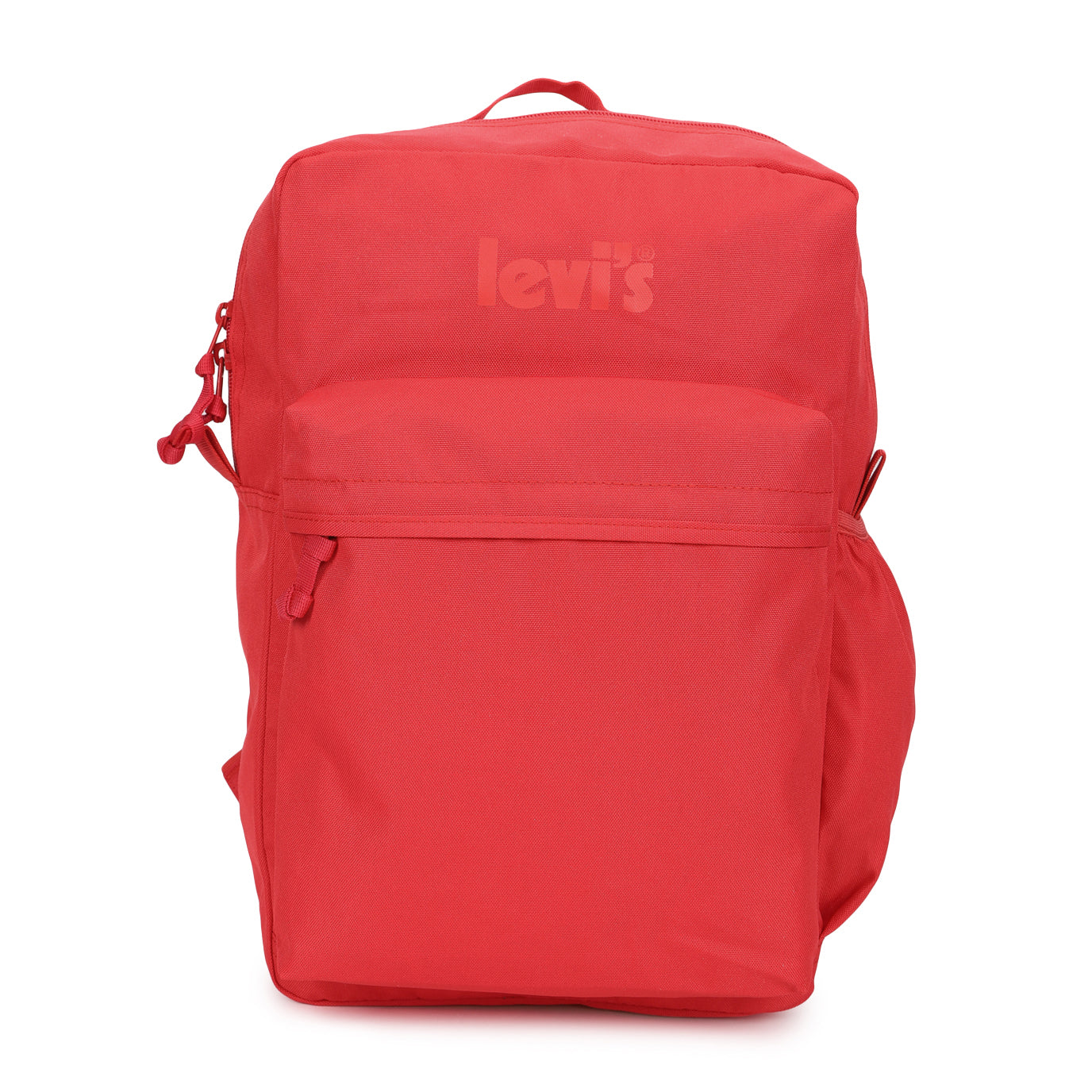 Men's Red Solid Backpack - 35797605-57ee-498f-b255-8b8256929aae View