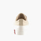 Women's Beige Low Top Cotton Casual Shoes - 020082c7-5c7a-4c0d-a3cc-3628883540e3 View