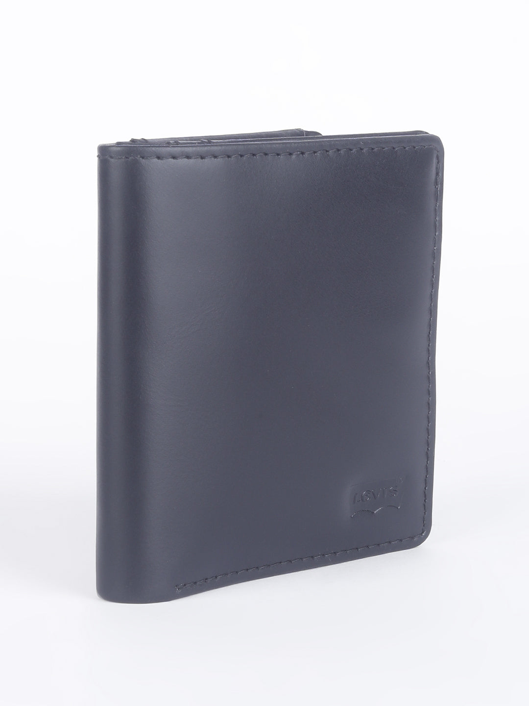 Men's Black Solid Bi-Fold Wallet - ceccdf59-6b54-4171-988d-0e922afda35d View