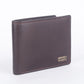 Men's Brown Solid Bi-Fold Wallet - 0018 View
