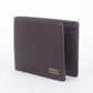 Men's Brown Solid Bi-Fold Wallet - 1 View