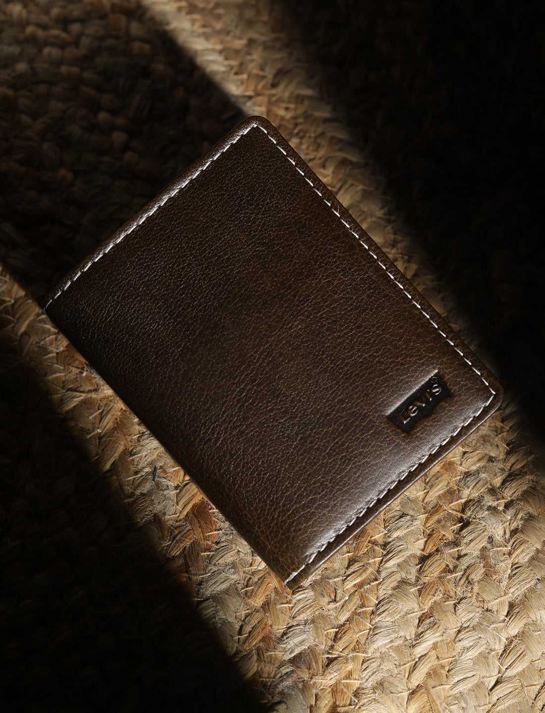 Men's Brown Solid Card Holder - e3a9f944-9c3c-4591-94bd-9aaa6d042783 View