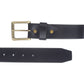 Men's Black Solid Belt - 0027 View