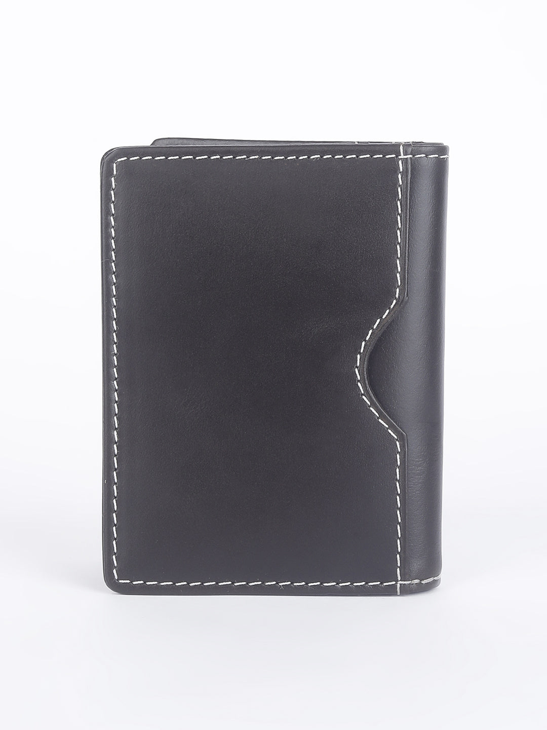 Men's Brown Solid Card Holder - 0035 View