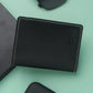 Men's Black Solid Card Holder - 9e0304f9-6ec8-4038-ac36-85f0c0894c7b View