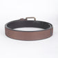 Men's Brown Textured Belt - 0051 View