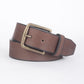 Men's Brown Textured Belt - 0053 View