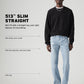 Men's 513 Light Blue Slim Straight Fit Mid Rise Jeans - 8945fc5e-c07c-4d85-b7f9-6e3d919b6e34 View